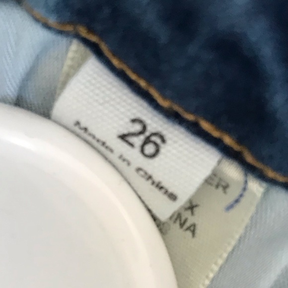 Chelsea & Violet | Distressed Ruffle Hem Jeans - Picture 6 of 6